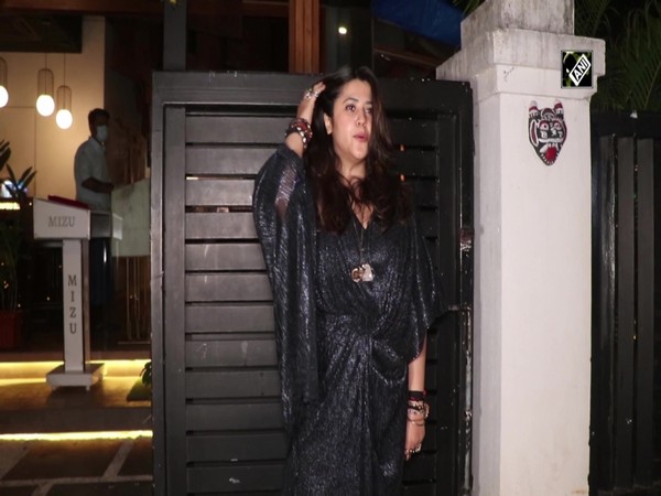 Ekta Kapoor spotted at restaurant on her birthday in Mumbai