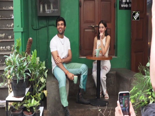 Vijay Deverakonda finally ditches his ‘Chappals’; spotted twinning with co-star Ananya during Liger promotions