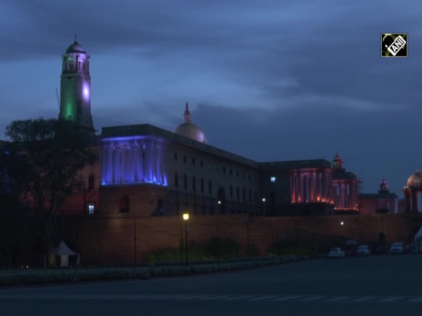 Delhi: Parliament building, Rashtrapati Bhavan illuminate ahead of Independence Day