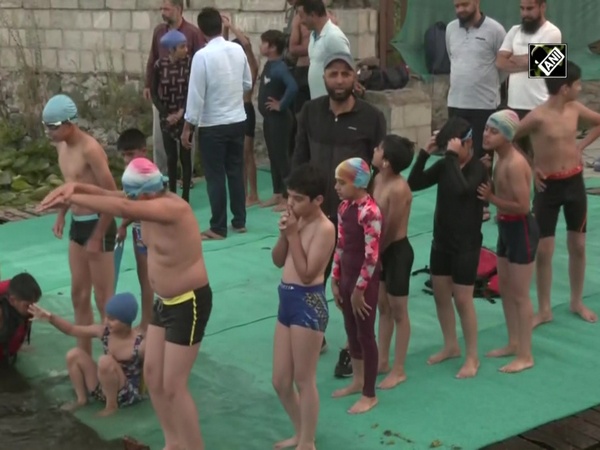 Swimming Training Camp going on in full swing in Srinagar