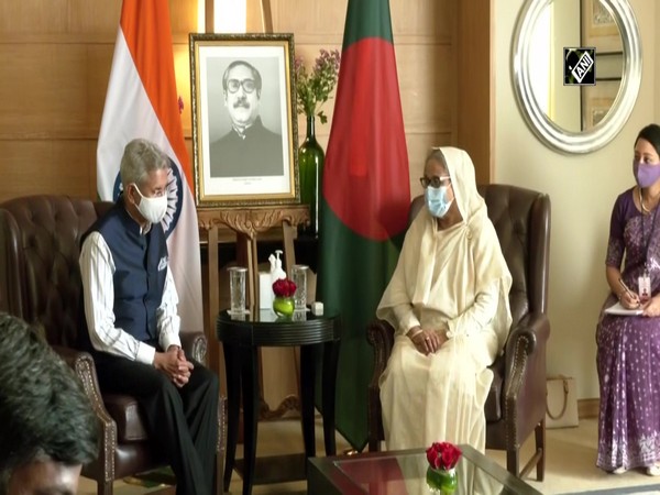 Bangladesh PM Sheikh Hasina meets EAM S Jaishankar in Delhi