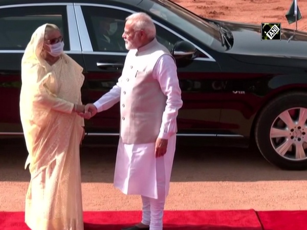 Delhi: PM Modi, Bangladesh PM Hasina hold delegation-level talks in Hyderabad House