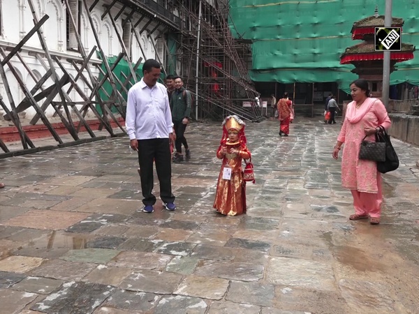 Nepalese mark ‘Kumari Puja’ by worshipping pre-pubescent girls