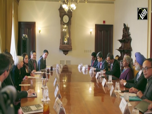 Nirmala Sitharaman meets with US Treasury Secretary Janet Yellen in Washington DC