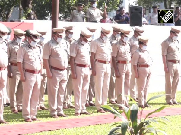 Tripura CM Manik Saha attends Police Commemoration Day Parade in Agartala