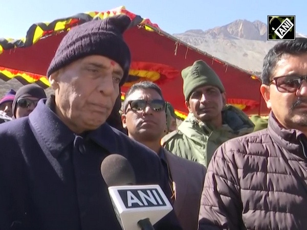 “River of Life…” Rajnath Singh on infrastructure projects near Shyok River