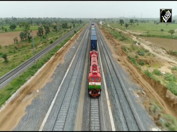 WDFC:734 km Long section becomes operational for freight trains