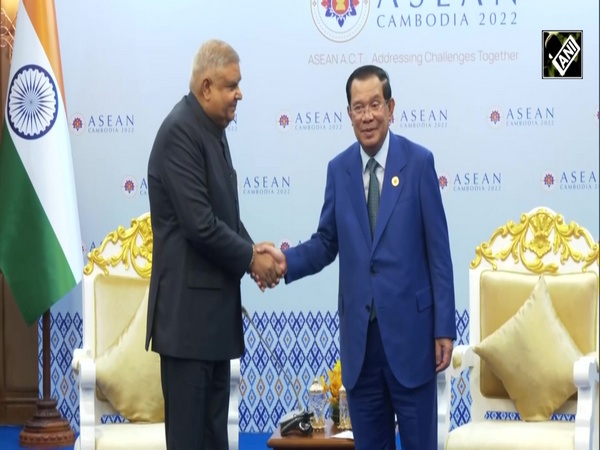 Bilateral meeting held between VP Jagdeep Dhankhar, Cambodian PM Hun Sen in Phnom Penh