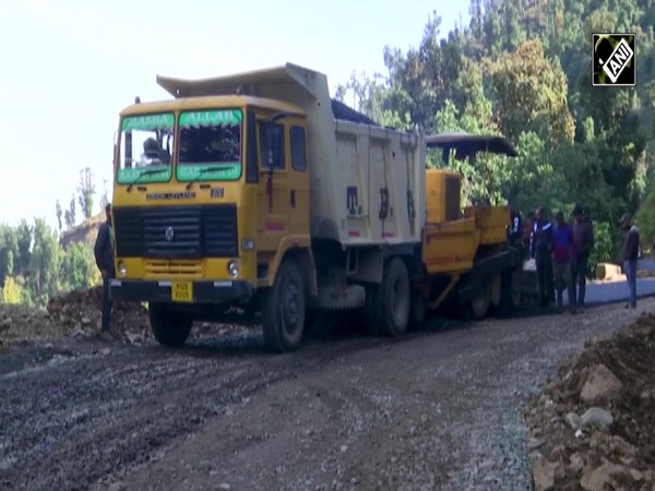 J&K: Road construction between Kotranka, Khawas underway in Rajouri