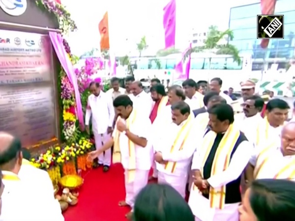 Telangana: CM KCR lays foundation stone of Airport Express Metro in Hyderabad