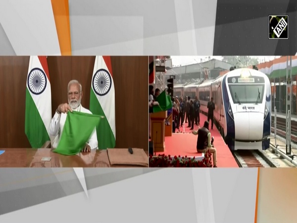 PM Modi carries official work after mother’s demise; Flags off first Vande Bharat Express of Bengal