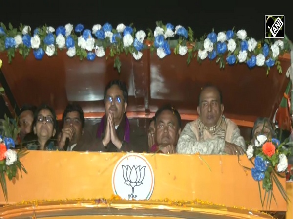 Tripura: CM Manik Saha holds Jana Biswas Yatra in Agartala