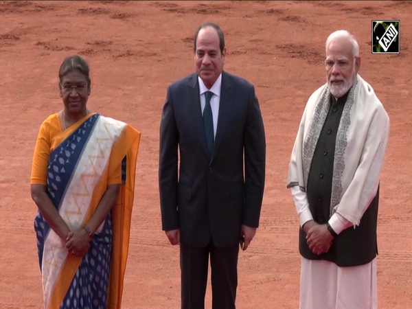President Murmu, PM Modi, receive Egyptian President Abdel Fattah El-Sisi at Rashtrapati Bhavan