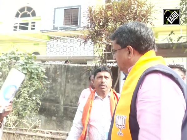 Tripura Polls: CM Manik Saha holds door-to-door campaign in Agartala