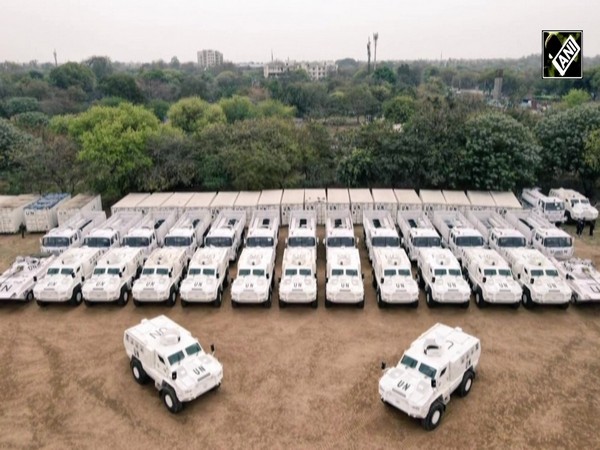 Indian vehicles ready to make their mark in UN Peacekeeping Mission in Abyei