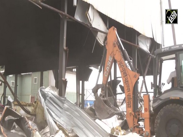 Bulldozer action in Mumbai: BMC razes ‘illegal’ studios constructed in Madh area