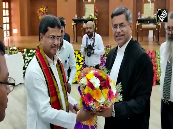 Tripura CM Manik Saha attends state Chief Justice’s oath taking ceremony
