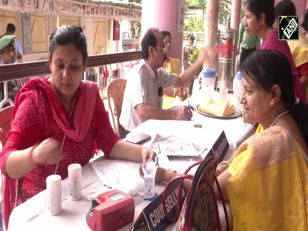 Tripura CM Manik Saha visits blood donation camp in Agartala