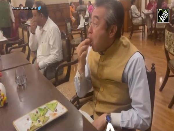 Japanese Ambassador to India explores Mumbai markets, travels in Mumbai local train
