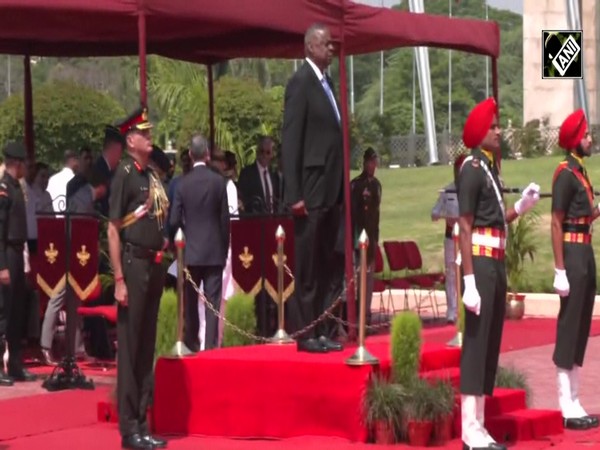 US Defence Secretary Lloyd J Austin III receives “Guard of Honour” in Delhi