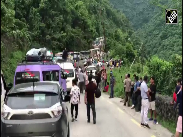 Thousands stranded on Nepal highway as landslide blocks road