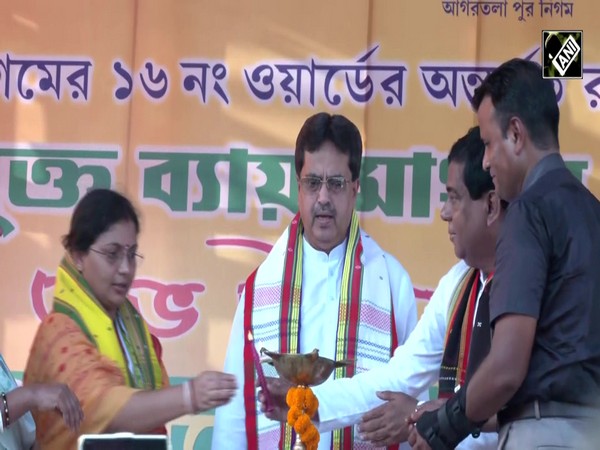 Tripura CM Dr Manik Saha inaugurates open gym for public in Agartala