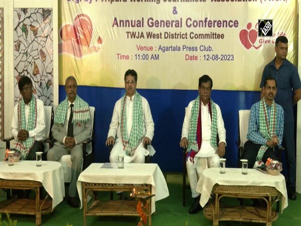 Tripura CM Manik Saha attends blood donation camp in Agartala