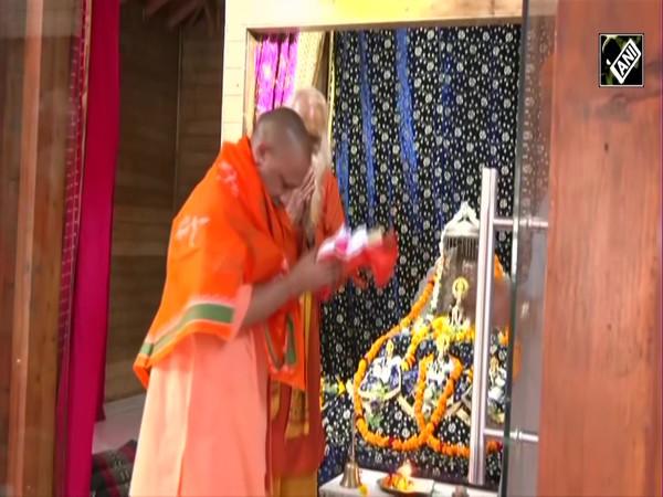 UP CM Yogi Adityanath takes stock of construction of Ram Temple in Ayodhya