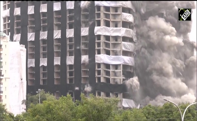 Noida Supertech Twin Towers: Gone in seconds, debris cleared in 1 year, lane named as ‘Vijay Path’