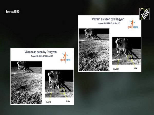 “Smile Please!” Pragyan rover clicks Vikram Lander on Moon, ISRO shares stunning pictures