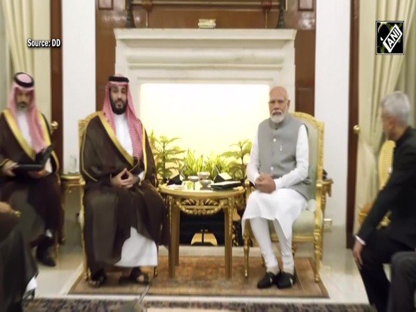 PM Modi holds bilateral meeting with Saudi Arabia's Prime Minister Mohammed bin Salman