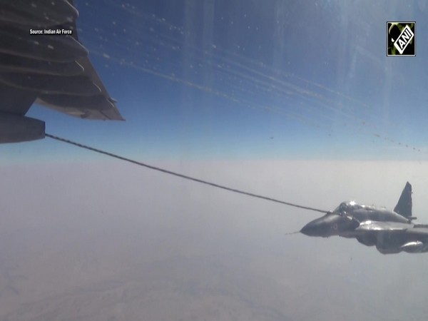 Bright Star-23 Exercise: IAF’s IL-78 tanker refuels Mig 29 M, aircraft of Egyptian Air Force mid-air