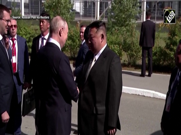 Russian President Vladimir Putin, North Korean leader Kim Jong Un meet in Vostochny