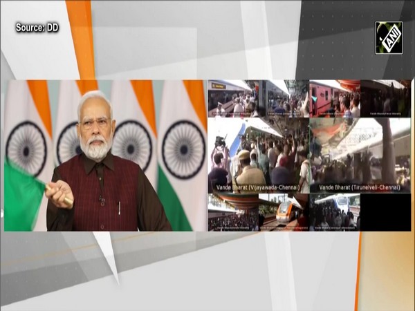 Fleet of Vande Bharat gets bigger, PM Narendra Modi flags off nine express trains