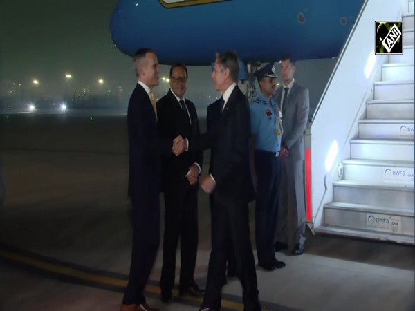 US State Secretary Antony Blinken arrives in Delhi to attend India-US 2+2 Ministerial Dialogue