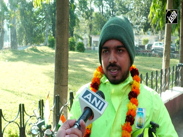 ‘Bicycle Man of India’ on mission to boost ‘Millet Revolution’, reaches Udhampur