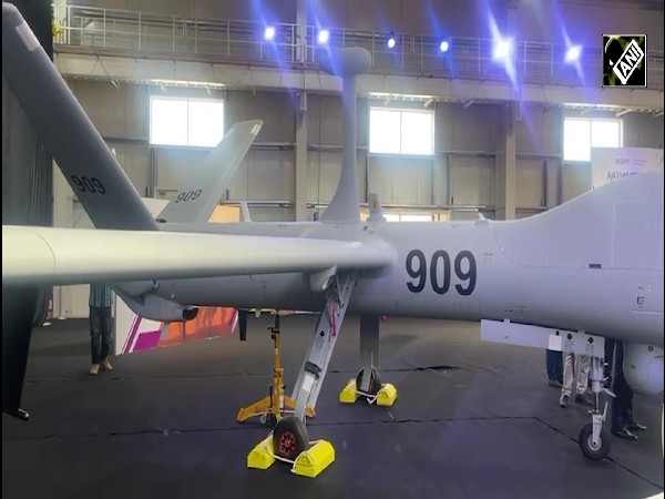 Indigenously manufactured Drishti 10 Starliner UAV unveiled by Indian Navy Chief