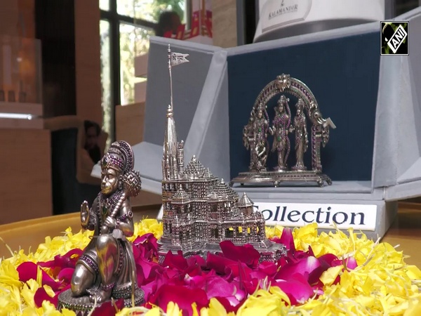 Surat jeweller crafts stunning gold-plated replica of Ayodhya Ram Temple