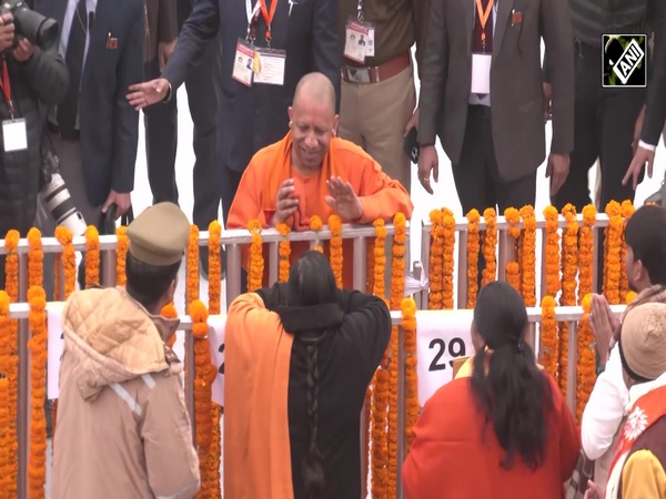 UP CM Yogi Adityanath reaches Ayodhya for Ram Mandir ‘Pran Pratishtha’