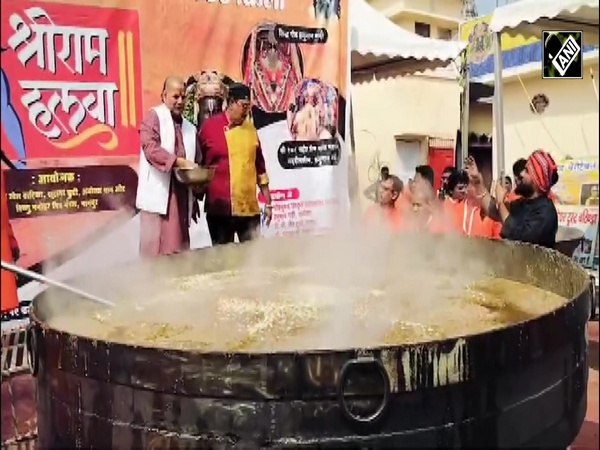Chef Vishnu Manohar makes 7,000 kg ‘Ram halwa’ in Ayodhya on Chhatrapati Shivaji Maharaj Jayanti