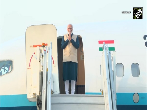 Delhi: Prime Minister Narendra Modi emplanes for Bhutan on a two-day state visit