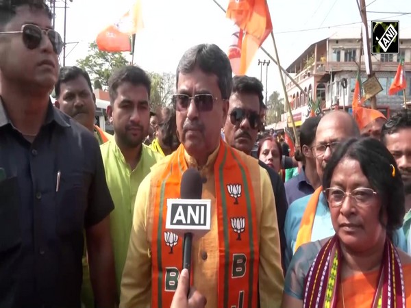Tripura: CM Manik Saha holds padyatra in support of by-election in Ramnagar assembly