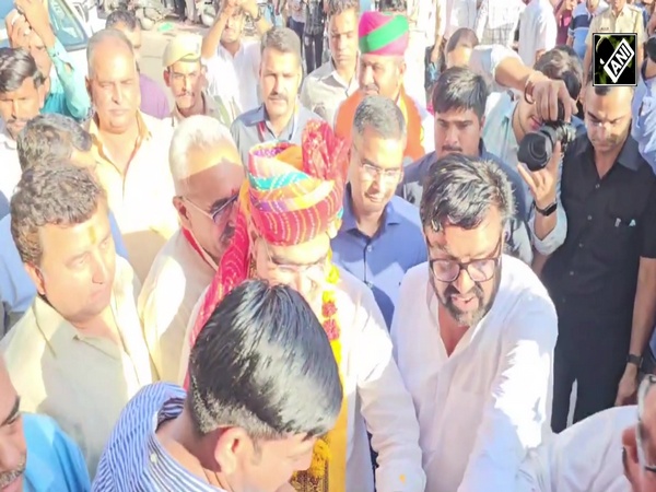 Rajasthan CM Bhajanlal Sharma receives a grand welcome in Barmer; to meet with Rajput intelligentsia