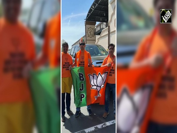 Supporters of Indian PM Narendra Modi conduct car rally in United States