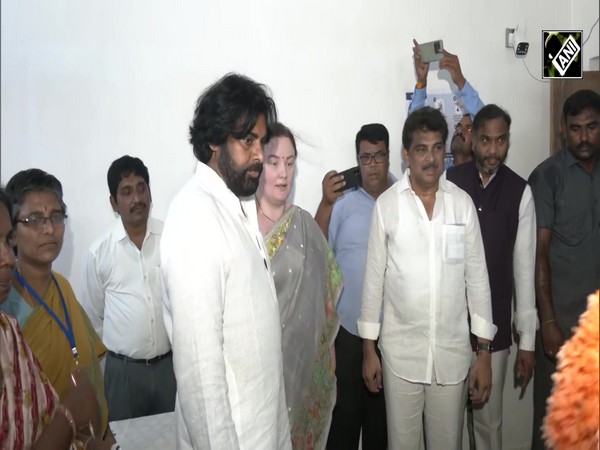 Lok Sabha Elections: Jana Sena Party chief Pawan Kalyan casts vote in Andhra Pradesh’s Mangalagiri