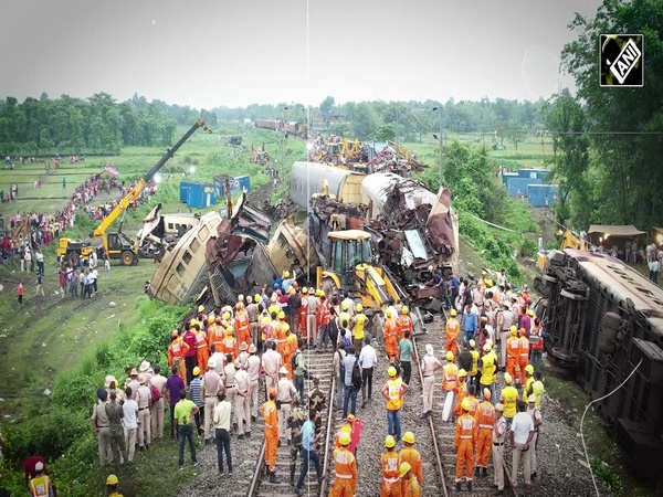 Drone visuals from Bengal Train accident spot show extent of severe damage, restoration underway
