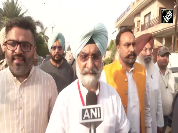 BJP’s Candidate Taranjit Singh Sandhu appeals voters to exercise their franchise after casting vote