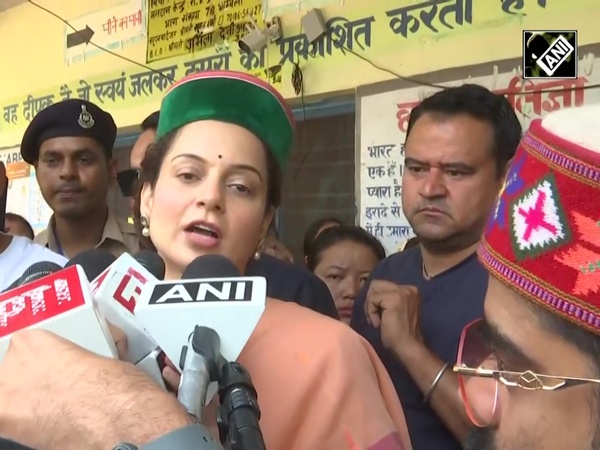 BJP’s Mandi candidate Kangana Ranaut casts vote| Lok Sabha Elections Phase 7