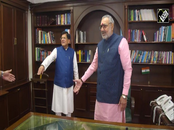 Giriraj Singh takes charge as Textile Minister in presence of Piyush Goyal in Modi 3.0