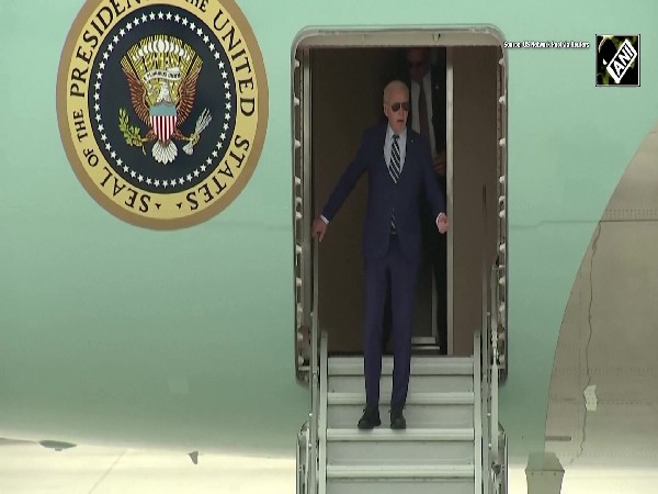 US President Joe Biden arrives for presidential debate in Atlanta